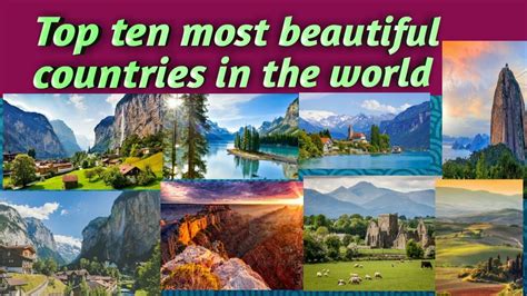 What is the most beautiful country in the world. Things To Know About What is the most beautiful country in the world. 
